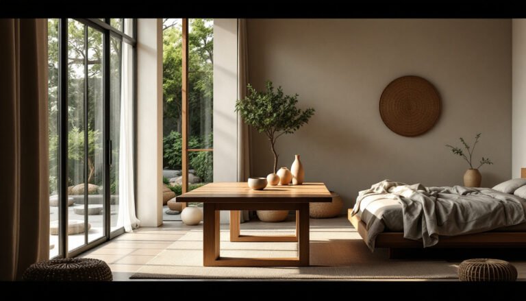 Japandi interior design style