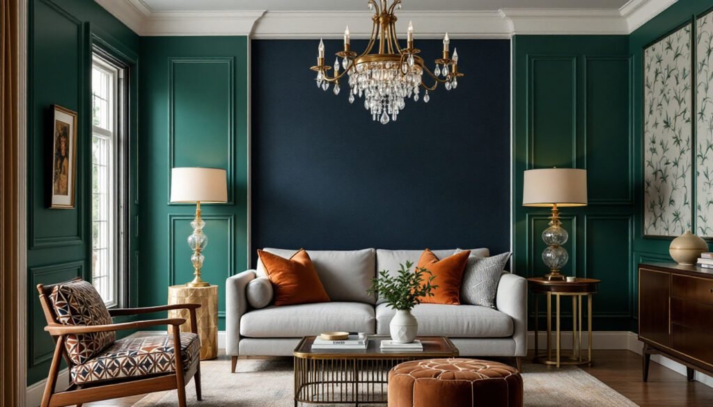 modern and vintage decor