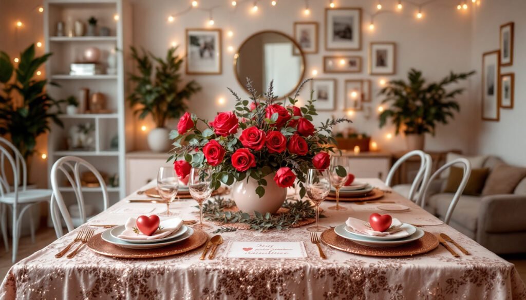 festive table settings