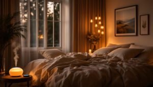 romantic bedroom ambiance