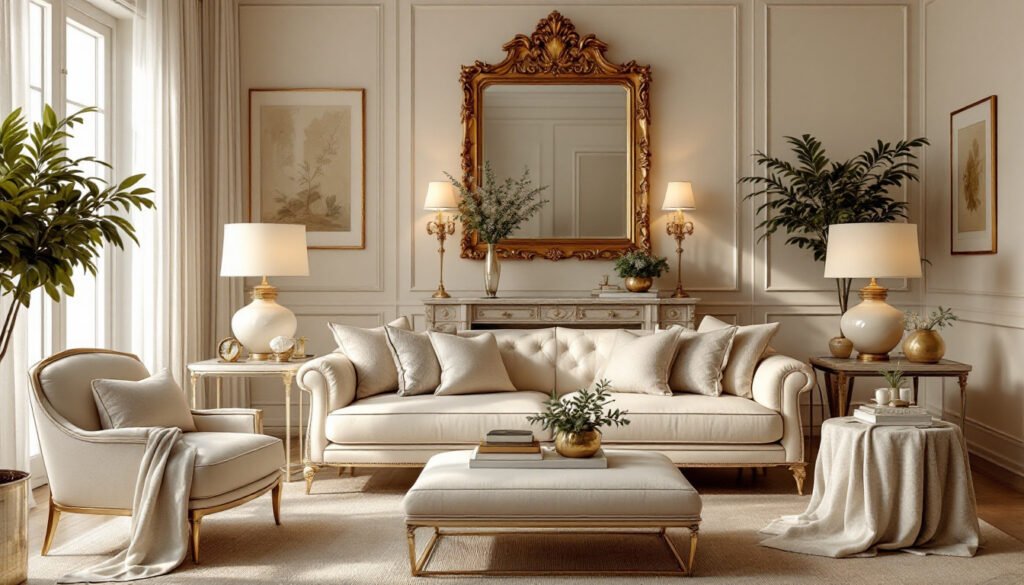 vintage and modern mix