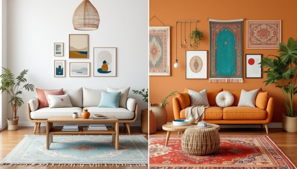Modern Bohemian VS Traditional Boho