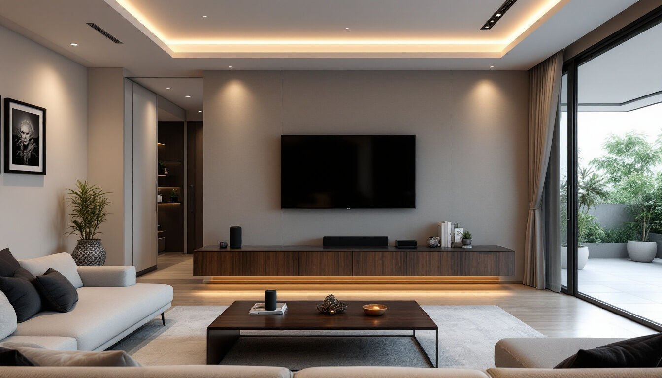 stylish ways to conceal smart home cables and gadgets