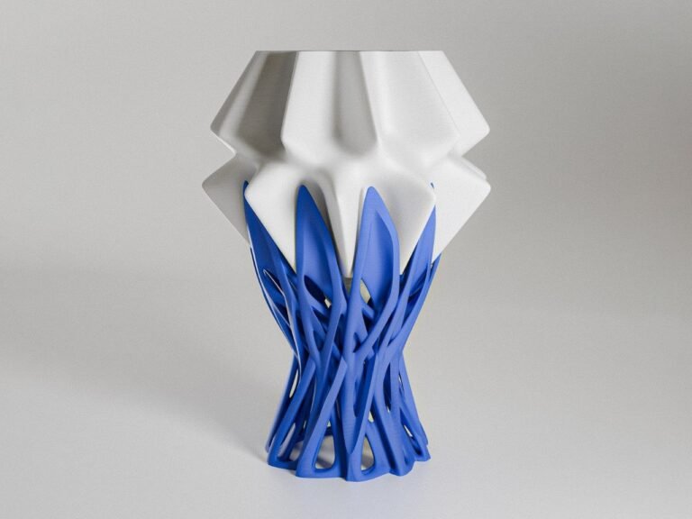3D-Printed Nox Lamp: Artistic Coral Geometry for Home Decor