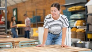 Aldi's Stylish Patio Table Now Available at a Great Price