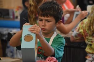 Kids Create Home Decor at Nailed It DIY Studio Camp