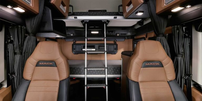 Mack Pioneer Interior Design: Comfort for Long-Haul Drivers