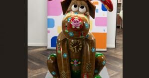 Gromit Sculpture Unveiled at Bristol Interior Design Store
