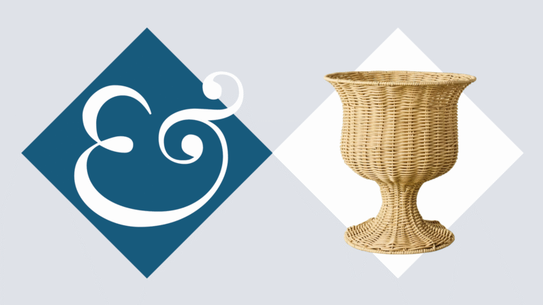 Elevate Your Porch This Fall with This Rattan Planter